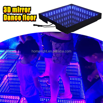 Party Stage Events Disco Dance Floor RGB IP65 3D Abyss LED Dance Floor Panels