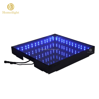 3D Abyss Design RGB Tube Chip Color LED Dance Floor Tiles For Indoor / Outdoor Events