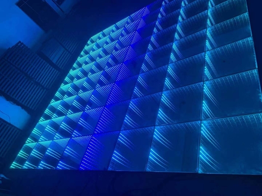 High Temperature Resistant LED Dance Floor Tiles For Night Club Light Show Rental