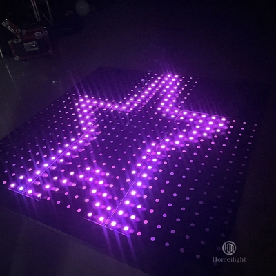 Multi 6000K Color Temperature Interactive Video Dance Floor with DMX512 Control Mode