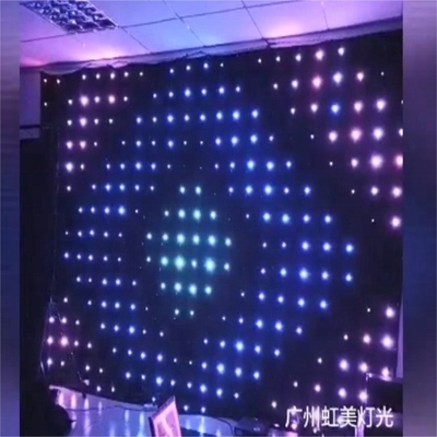 Customized LED Vision Cloth SMD5050 RGB3in1 LED Vision Curtain
