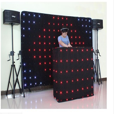 Sound Control LED Video Curtain DMX512 RGB For Party Club KTV Lighting