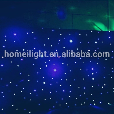3500K-7500K Stage LED Curtain ,  Twinkle Star LED Curtain For Wedding Party Disco Events