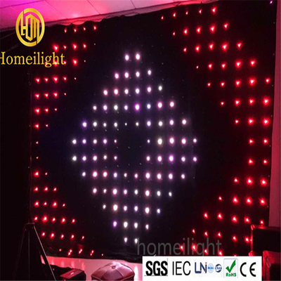 Versatile P5CM SD Card Control RGB 3in1 LED Video Curtain Screen Possible Pitch P5CM