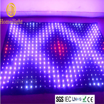 Versatile P5CM SD Card Control RGB 3in1 LED Video Curtain Screen Possible Pitch P5CM