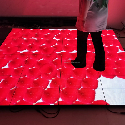 P3.91 Indoor Full Color 3d Video Interactive LED Dance Floor for Video Display