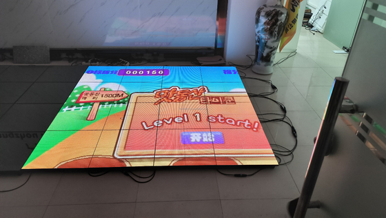 P3.91 Indoor Full Color 3d Video Interactive LED Dance Floor for Video Display