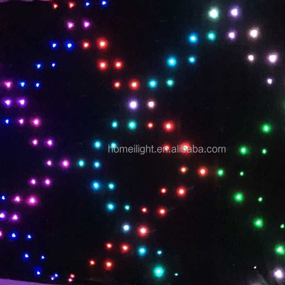 Wedding Decoration High Brightness LED Video Curtain with 50000 Hour Working Lifetime