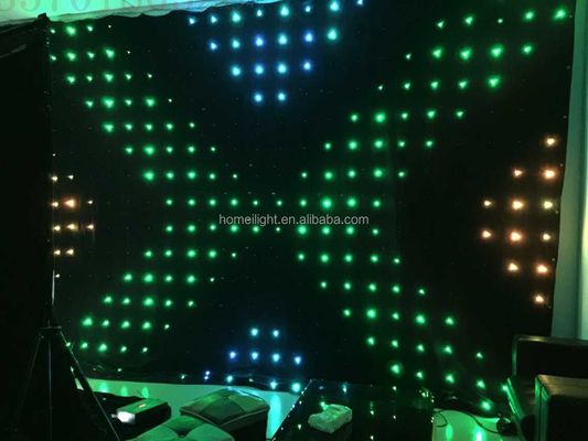 Wedding Decoration High Brightness LED Video Curtain with 50000 Hour Working Lifetime