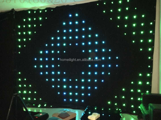 Wedding Decoration High Brightness LED Video Curtain with 50000 Hour Working Lifetime