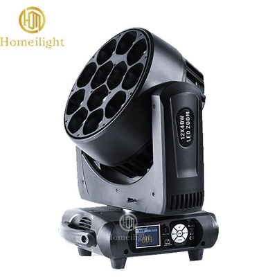 china big power led wash moving head 12*40w RGBW 4in1 zoom led moing head