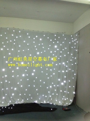Led Starry Starlit Star Curtain for Nightclub Party Light Show Wedding Events