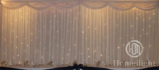 50000 Hours Working Time LED Twinkling Stars LED Curtain Lights For DJ Stage Backdrops