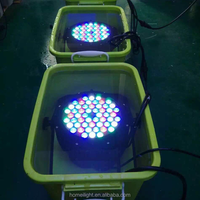 50000 Hour Working Lifetime Dimmer Par Lamp RGBW Waterproof Par can Lamp DMX 512 For Stage Light