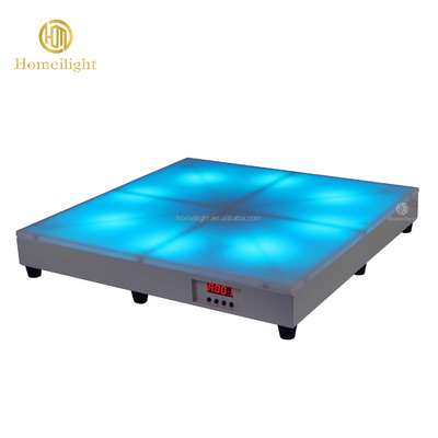 DMX5050 RGB3in1 Mixed Lighting 60x60cm DMX Lighted Up Acrylic Dance Floor for Weddings