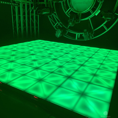DMX5050 RGB3in1 Mixed Lighting 60x60cm DMX Lighted Up Acrylic Dance Floor for Weddings