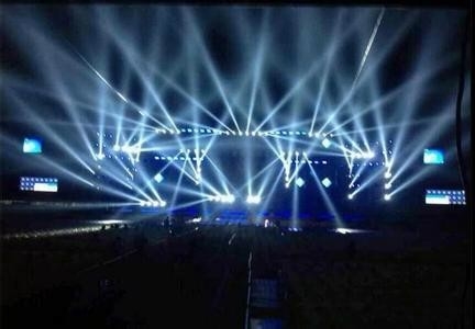 Small Mini 7R Beam 230 Moving Head Light with 14 Color White Plate 50000 Working Hours