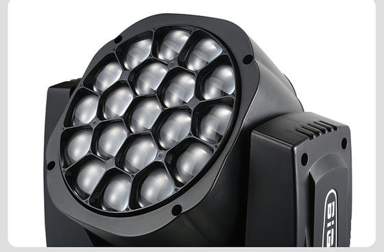 Professional Interacting Stage Lighter 19X15W Bee Eye K10 LED Zoom Moving Head Light For Party Disco