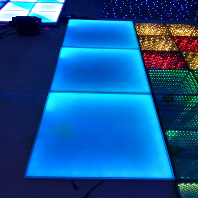 IP55 RGB LED Interactive Dance Floor Tile For DJ Disco Night Club Working Time hours 50000