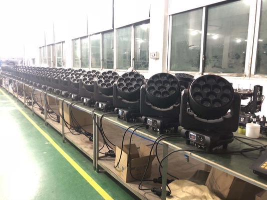 12x40w Super Beam Light 4 in 1 rgbw Wash 40w Effect Led Zoom Moving Head for Stage Lighting