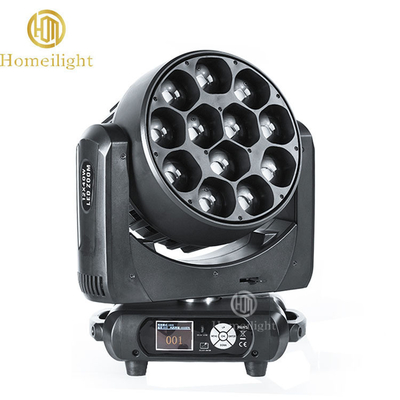 LED12X40W Moving Head with RGBW 4in1 High Brightness LEDs and Low Noisy Fan Cooling