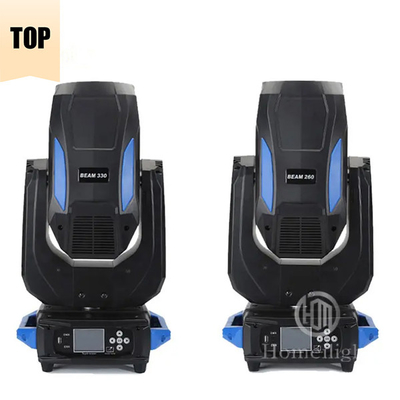 260W 9R Moving Head Wash Beam Lights For Night Club Stage Events Bar Wedding in 8500K