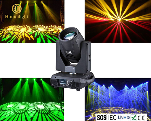 Lamp Bead Life 50000 Hours 15R Stage Lighting Effect Spot Wash 330W LED Moving Head Beam 3 in 1