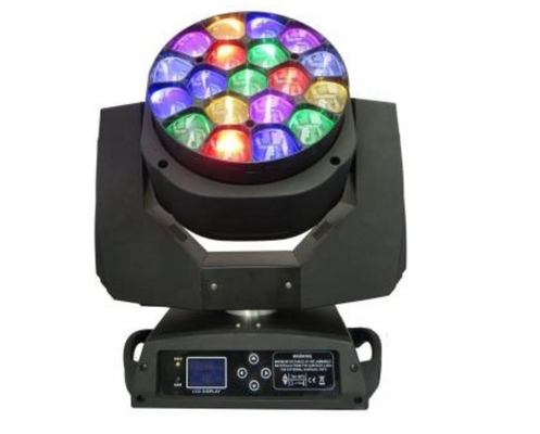 19X15W Bee Eye K10 LED Zoom Moving Head Light For Party High Power LED Support Dimmer
