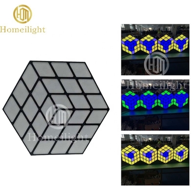 Professional Lease commercial activity lighting equipment 3D magic cube wall for performance Singing Contest