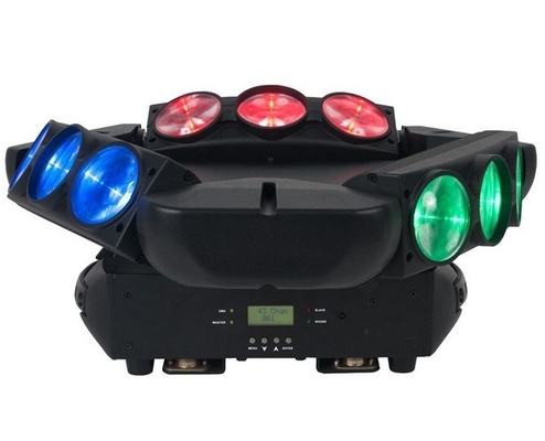 9 Eyes 10W RGBW 4in 1 LED Moving Head Light for Club Party Bar Decoration