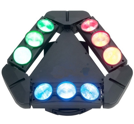 9 Eyes 10W RGBW 4in 1 LED Moving Head Light for Club Party Bar Decoration
