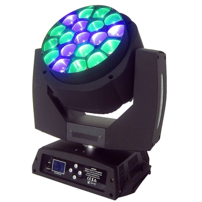 19pcs*15W LED Bee Eye LED Zoom Moving Head Light RGBW With Multiple Strobe Effects