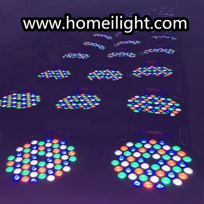 High Power Non-Waterproof Par Light for Stage DJ Disco 512DMX 3W*54 Good Color Mixing