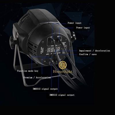 90 Ra 200 lm/w 54pcs*3w RGB3in1 DMX512 Disco LED Par Lights for Stage Lighting Equipment