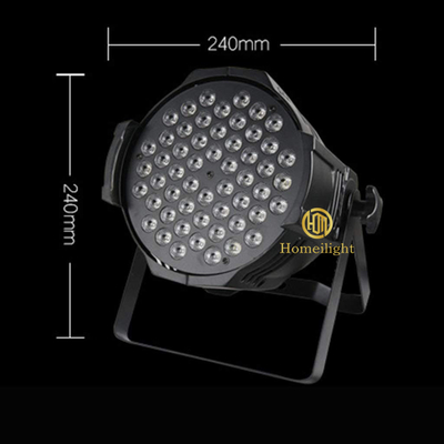 90 Ra 200 lm/w 54pcs*3w RGB3in1 DMX512 Disco LED Par Lights for Stage Lighting Equipment