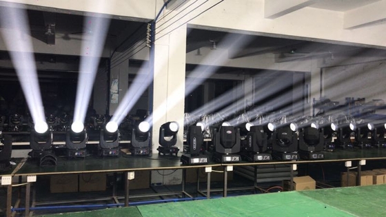 380W Moving Head Beam Light Emitting Color RGB Frequency 50HZ-60HZ for Culb Disco Stage