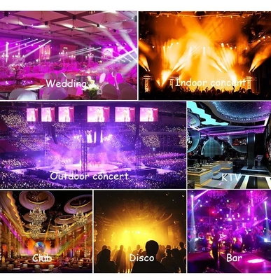 290W Max Power DMX LED RGB 3in1 Moving Head Beam for Event Bar Banquet Party DJ Equipment