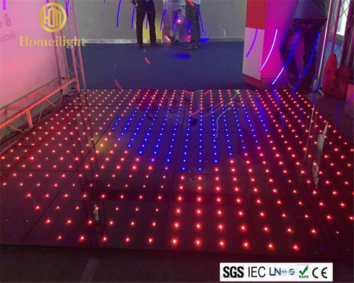 Stage Lighting Video Dance Floor with Acrylic LED Panels and D Card Control Mode