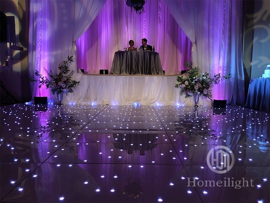 Stage Lighting Video Dance Floor with Acrylic LED Panels and D Card Control Mode