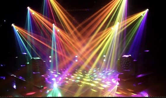 290W Max Power DMX LED RGB 3in1 Moving Head Beam for Event Bar Banquet Party DJ Equipment