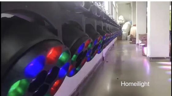 15KG LED Moving Head Wash Light 6000K IP20 With Display Panel