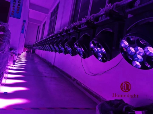 15KG LED Moving Head Wash Light 6000K IP20 With Display Panel