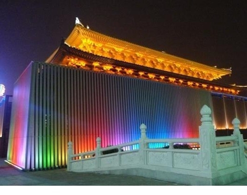 72W LED Wall Washer Bar for Outdoor Decoration Waterproof Master-slave Facade Lighting