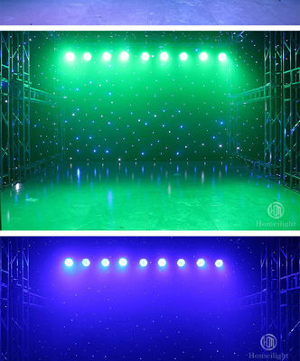 Professional 3in1 Waterproof LED Par Light 54 * 3w For Stage Party Dj Bar