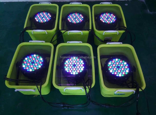 Professional 3in1 Waterproof LED Par Light 54 * 3w For Stage Party Dj Bar