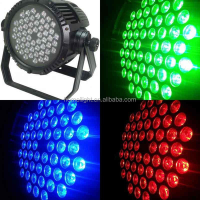 54Pcs*3W IP65 LED Par Light DJ Equipment Stage Lighting 6000K