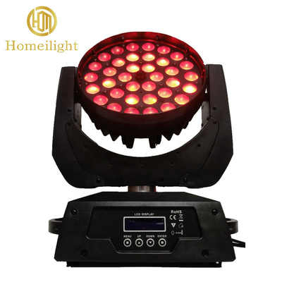36PCS 12W RGBW Wash Zoom Moving Head Light Bar For Dynamic Lighting Effects