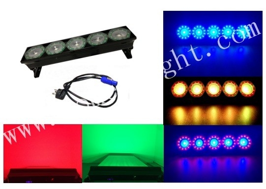 Portable LED Wall Washer Light  Aluminum 5pcs 30W LED Matrix Light 5 Eyes