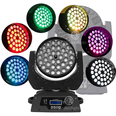 36PCS 12W RGBW Wash Zoom Moving Head Light Bar For Dynamic Lighting Effects