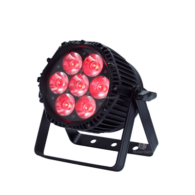 8600lm LED Par Can Lights 7x18W For Party Luces DJ Disco Outdoor Wedding
